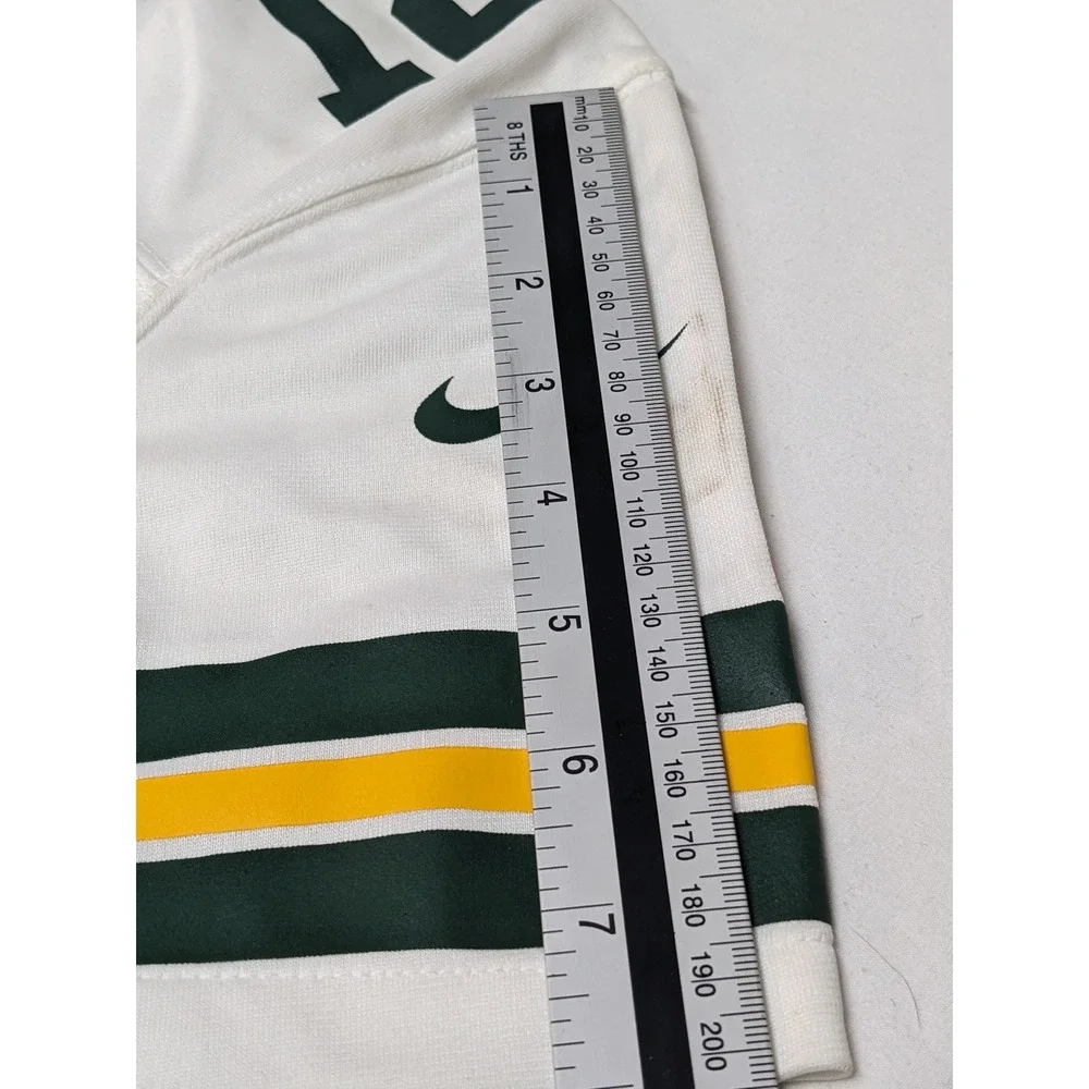 Nike‎ Green Bay Packers Aaron Rodgers 12 Jersey Womens Medium White NFL On Field